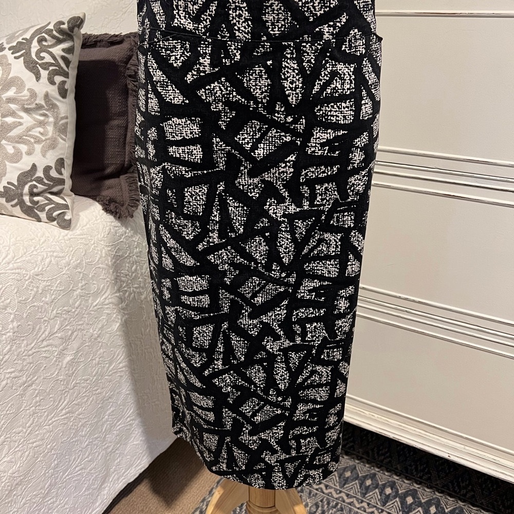 Samantha Sung Size 8/Large Cotton Pencil Skirt